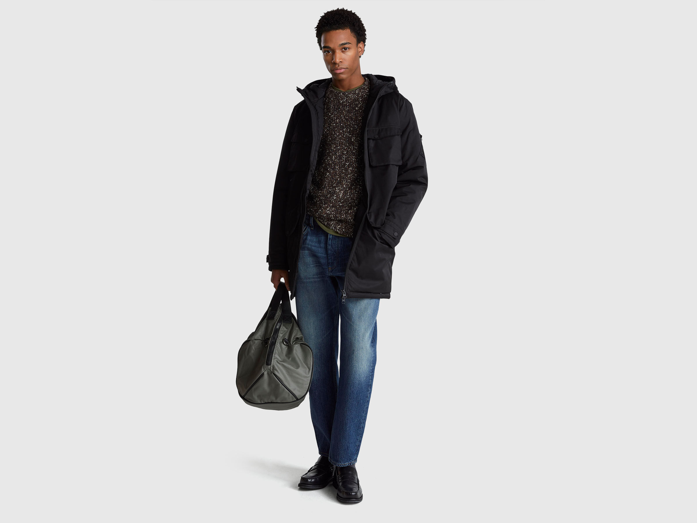 HEAVY JACKET Hombre image number 3